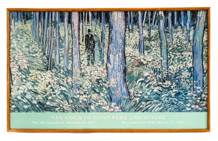 Van Gogh at the Met Museum Poster