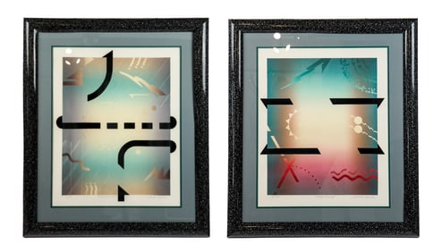 Bruce R. BLEACH Pair: Wrap Series I & II, print