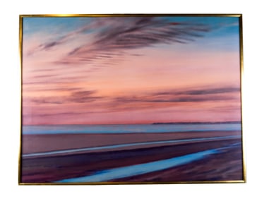 Bruce BUSKO "West Meadow Beach" Oil on Linen
