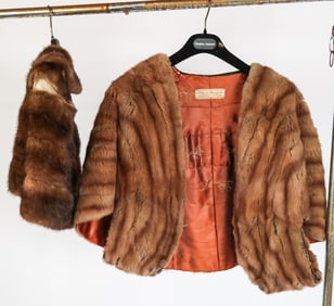 Two Fur Shawls