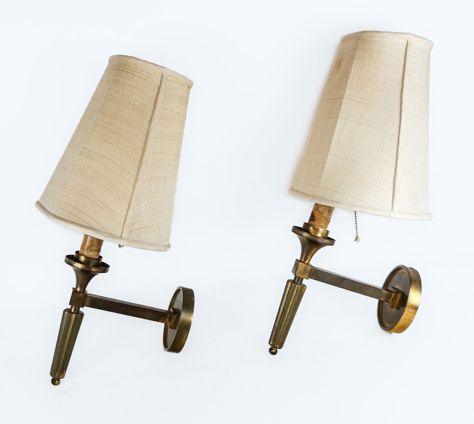 Pair Brass Sconces (1 of 14)