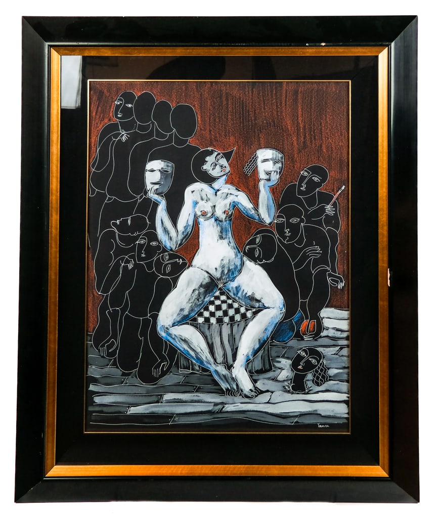 Yuri YUROZ: "Changing Faces" - Mixed Media (1 of 15)