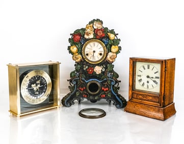 Winterhalder & Hofmeier and Two Other Clocks