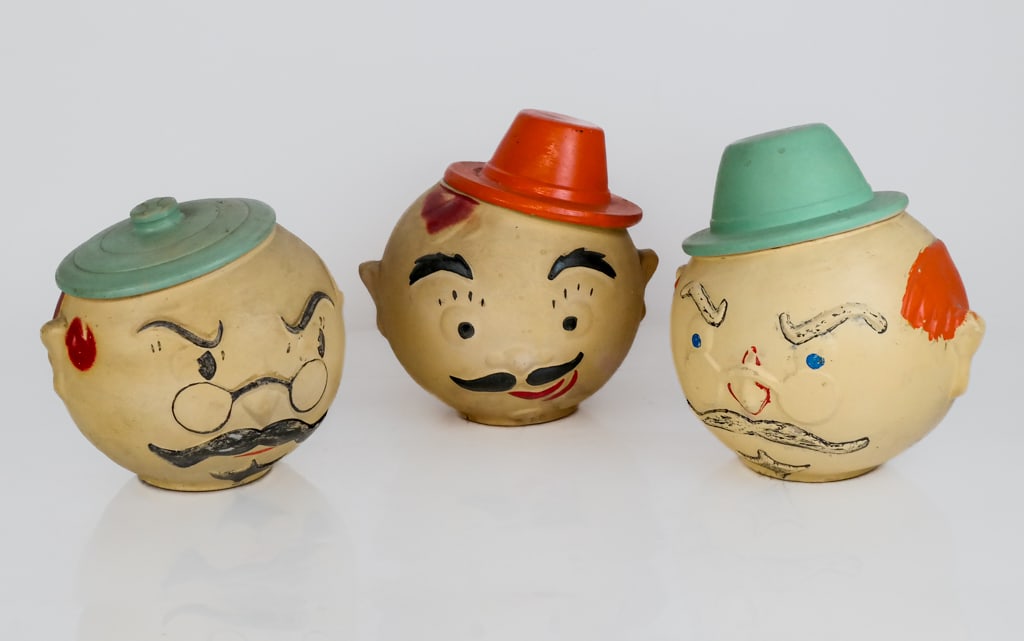 Oscar Robinson Ransbottom Roosevelt Cookie Jars, 3 (1 of 19)