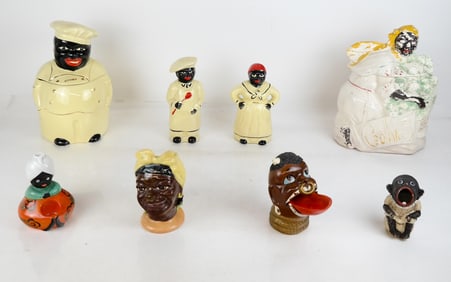 Black Americana Porcelain and Other Articles