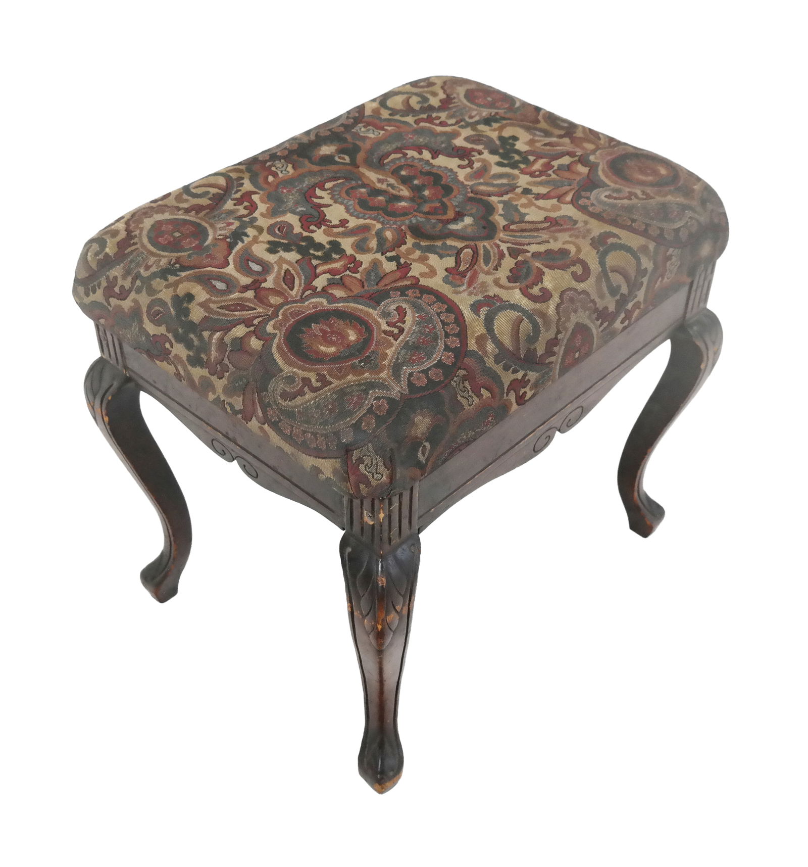 English Tall Footstool (1 of 11)