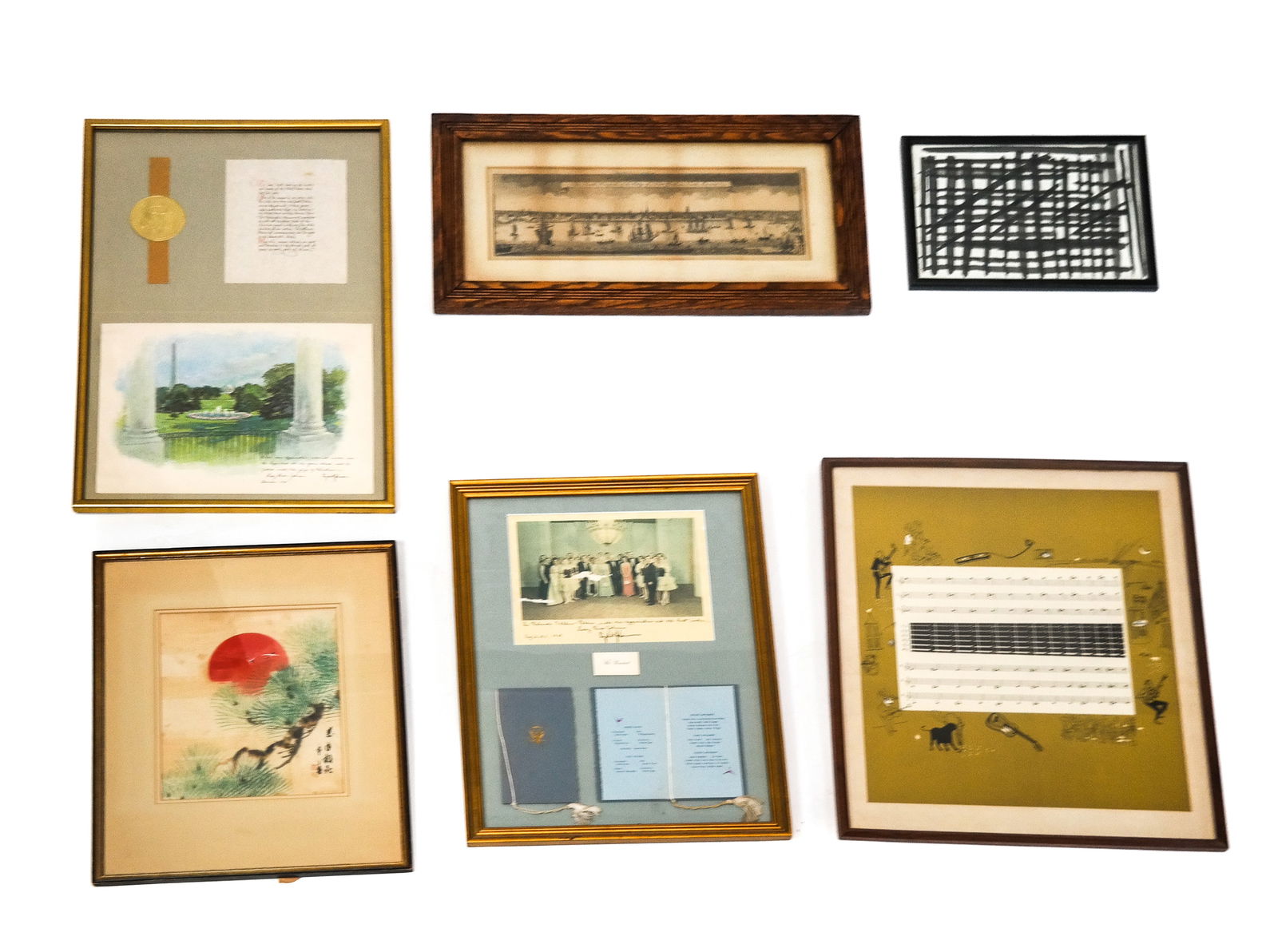 Assorted Framed Works, 6 (1 of 15)