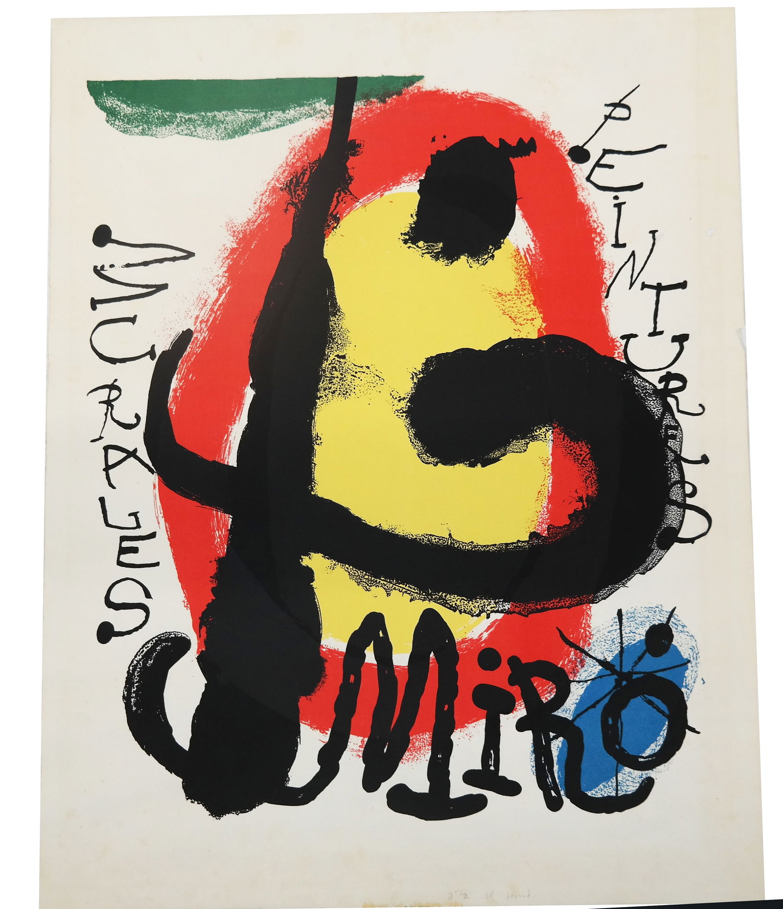 Joan MIRO: "Murales Peintures" - Vintage Poster (1 of 7)