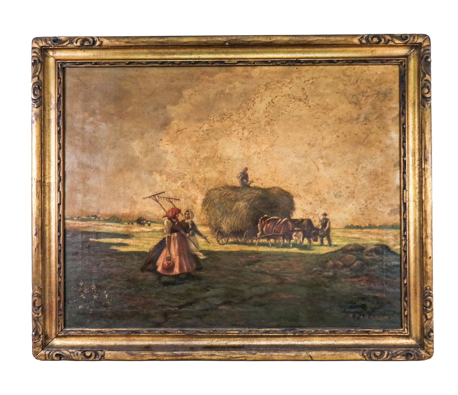 Adolph PANNASH: Rural Landscape - Oil Painting (1 of 13)