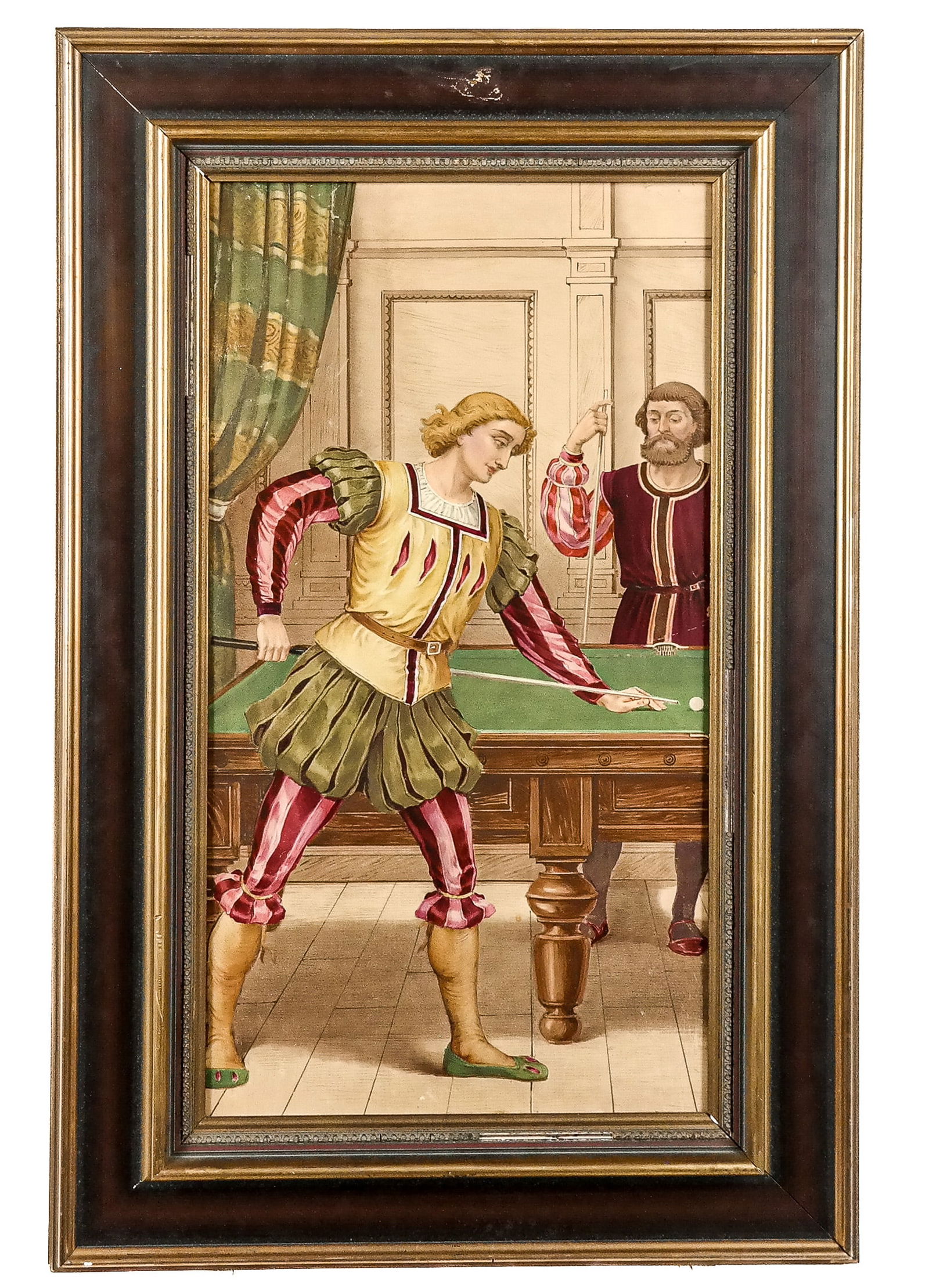 Large Framed Porcelain Tile Picture Plaque (1 of 17)