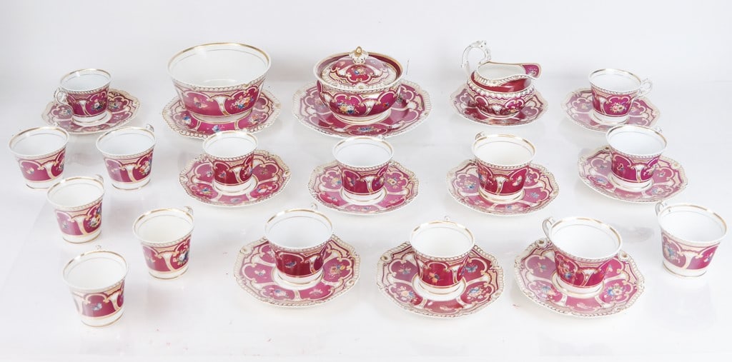 Group of Early Royal Worcester China (28 Pcs) (1 of 12)