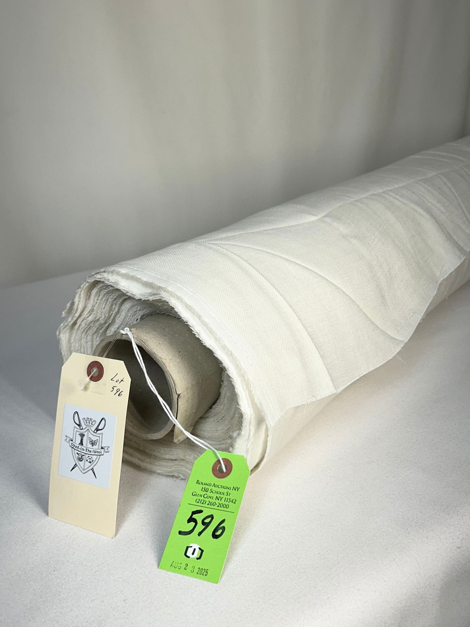 Fret Fabrics Italian Cotton Plush Velvet: 17 1/4 yards of Fret's Italian woven mole-colored cotton-faced plush upholstery velvet, 54 1/2" width. In good condition; protected in corrugated cardboard.