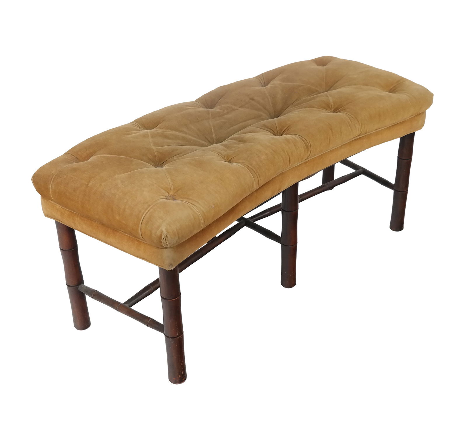 Faux Bamboo Window Bench (1 of 7)