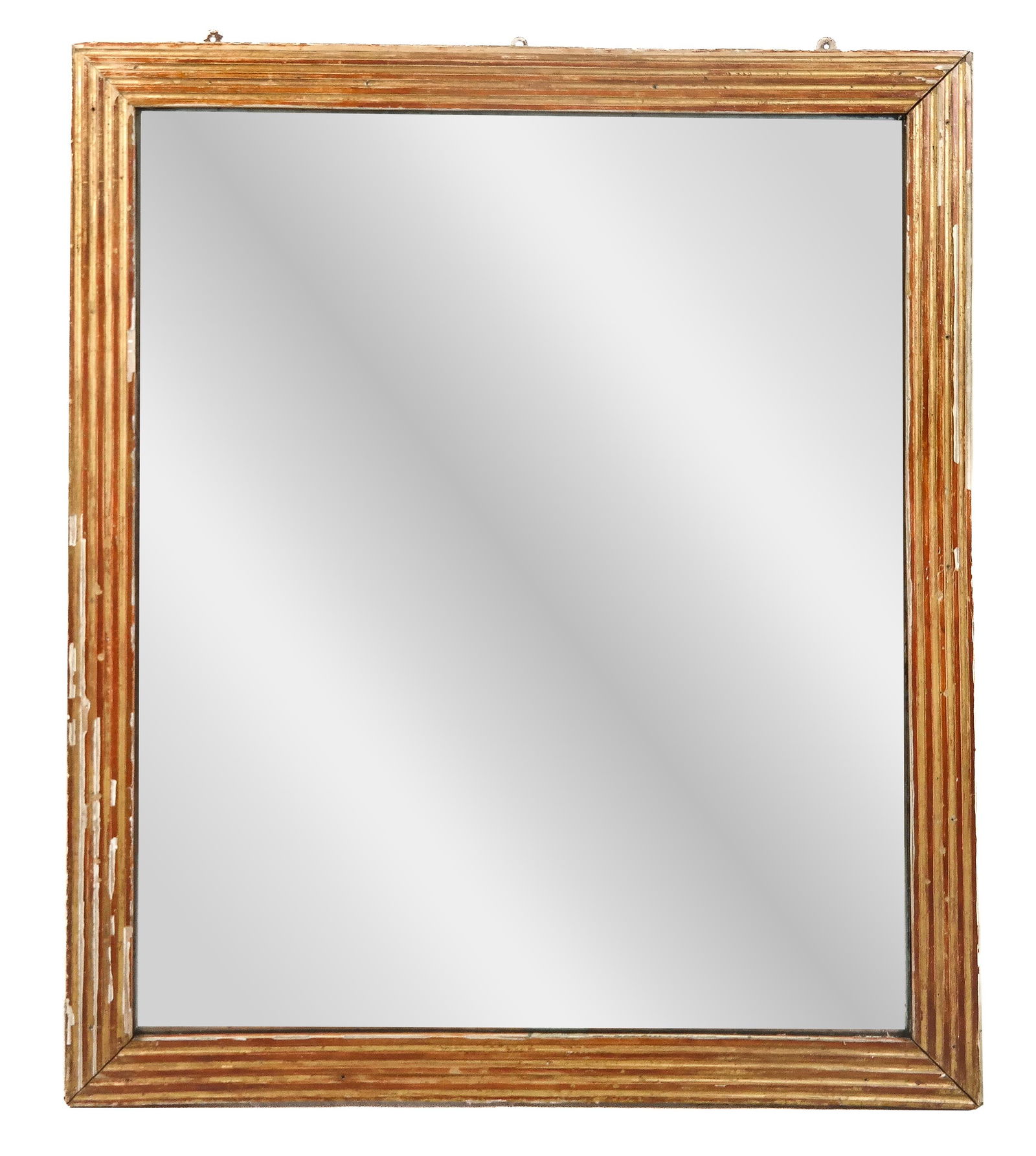 Neoclassical Fluted and Gilded Mirror (1 of 6)