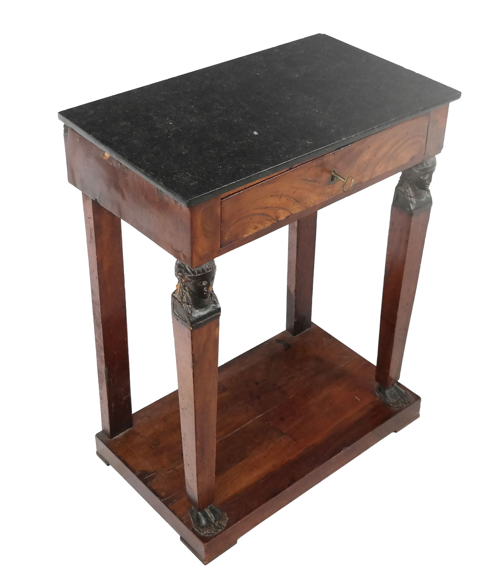 Empire Marble Top Pier Console Table (1 of 11)