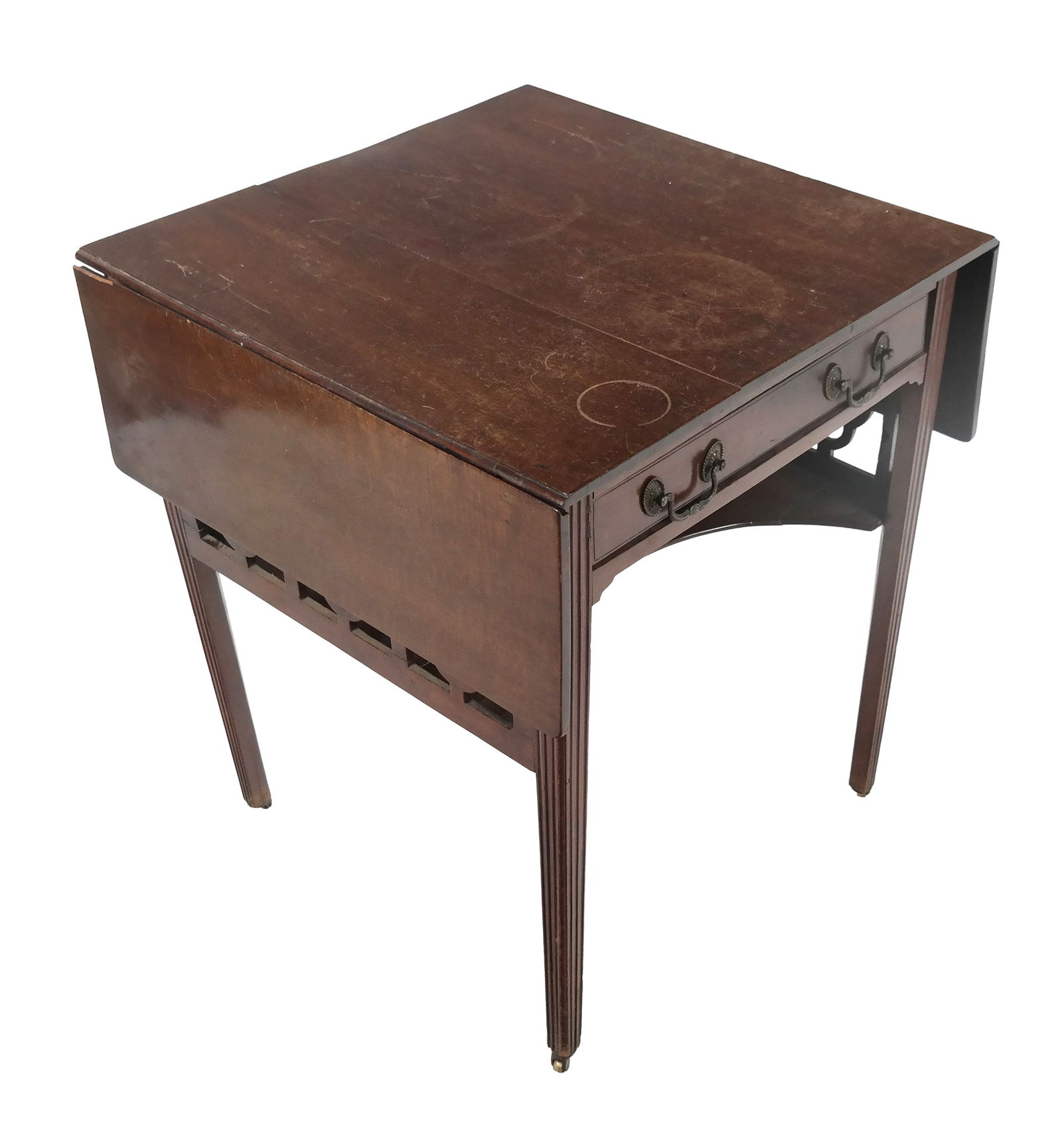 Regency Mahogany Pembroke Table (1 of 9)