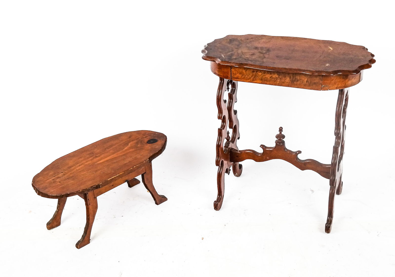 Two American Antique Tables (1 of 9)