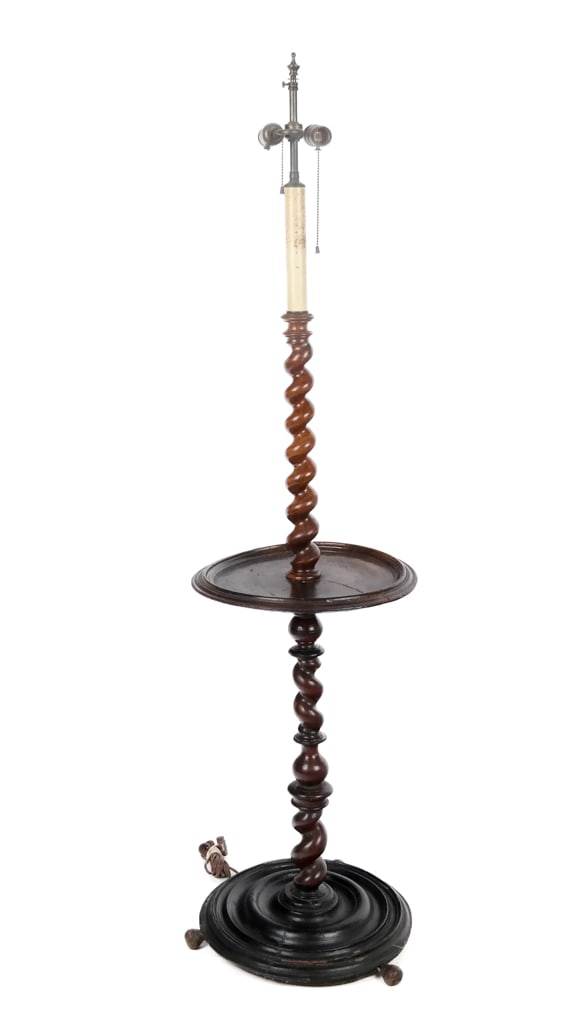 English Barley Twist Floor Lamp (1 of 9)