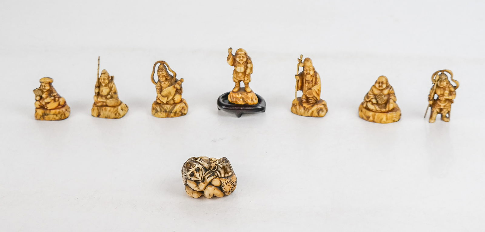 Group of Japanese Netsukes, 8 (1 of 12)