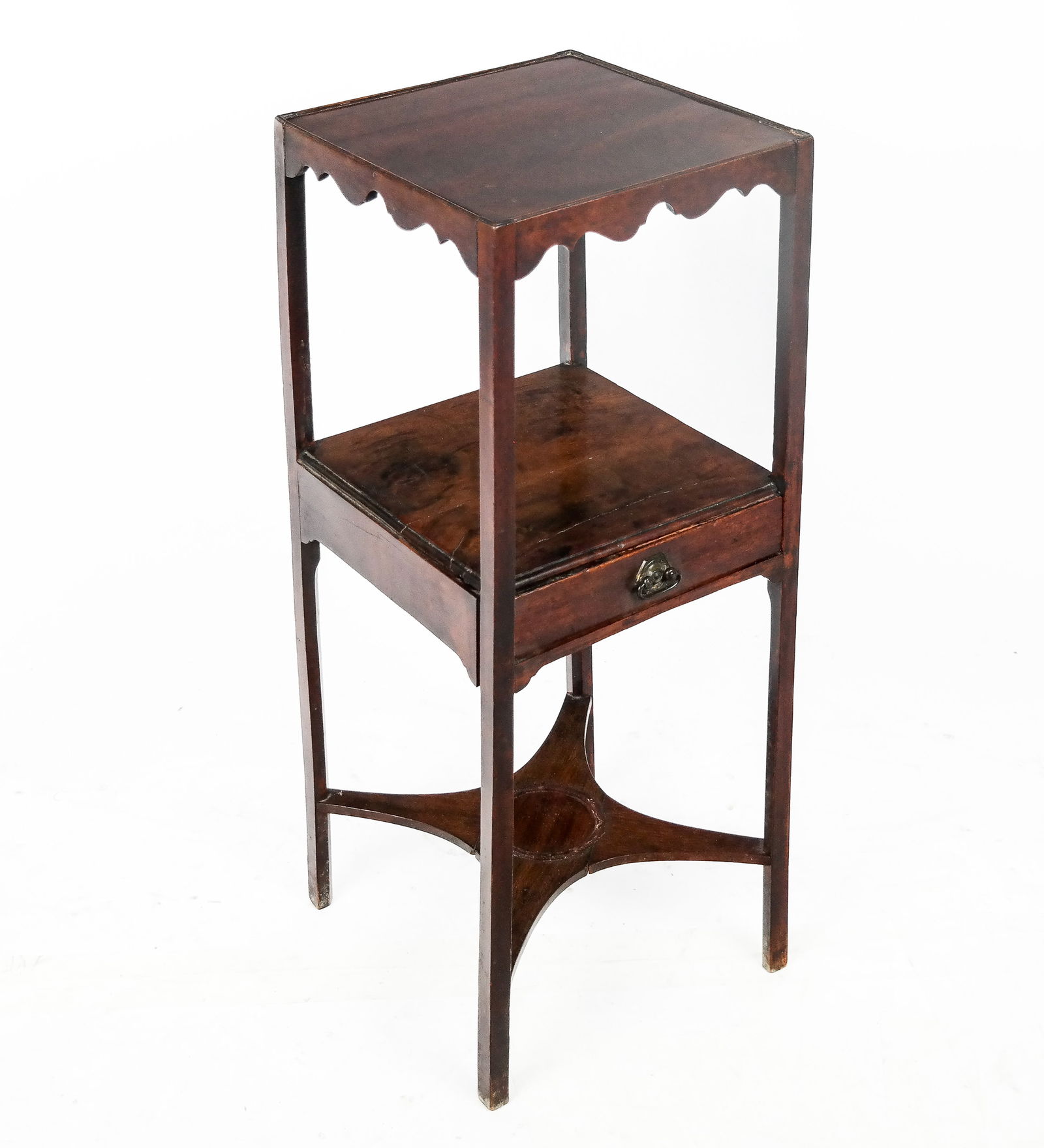 Mahogany Two-Tier Stand (1 of 9)