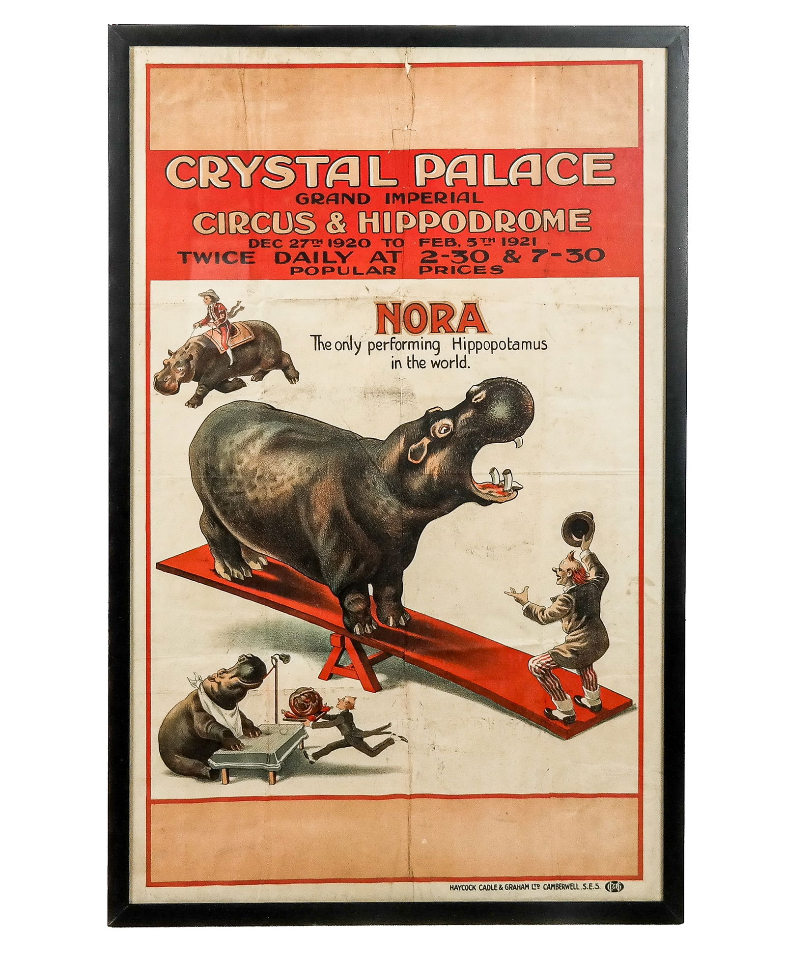Crystal Palace Grand Imperial Circus "Nora" Poster (1 of 10)