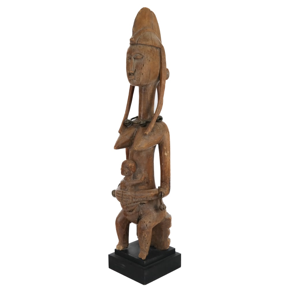 Carved Bambara Maternity Figure (Gwandusu) (1 of 13)