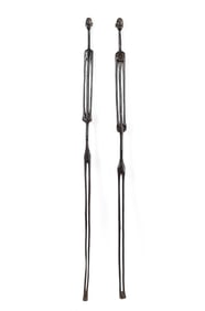 Pair of African Elongated Male & Female Figures