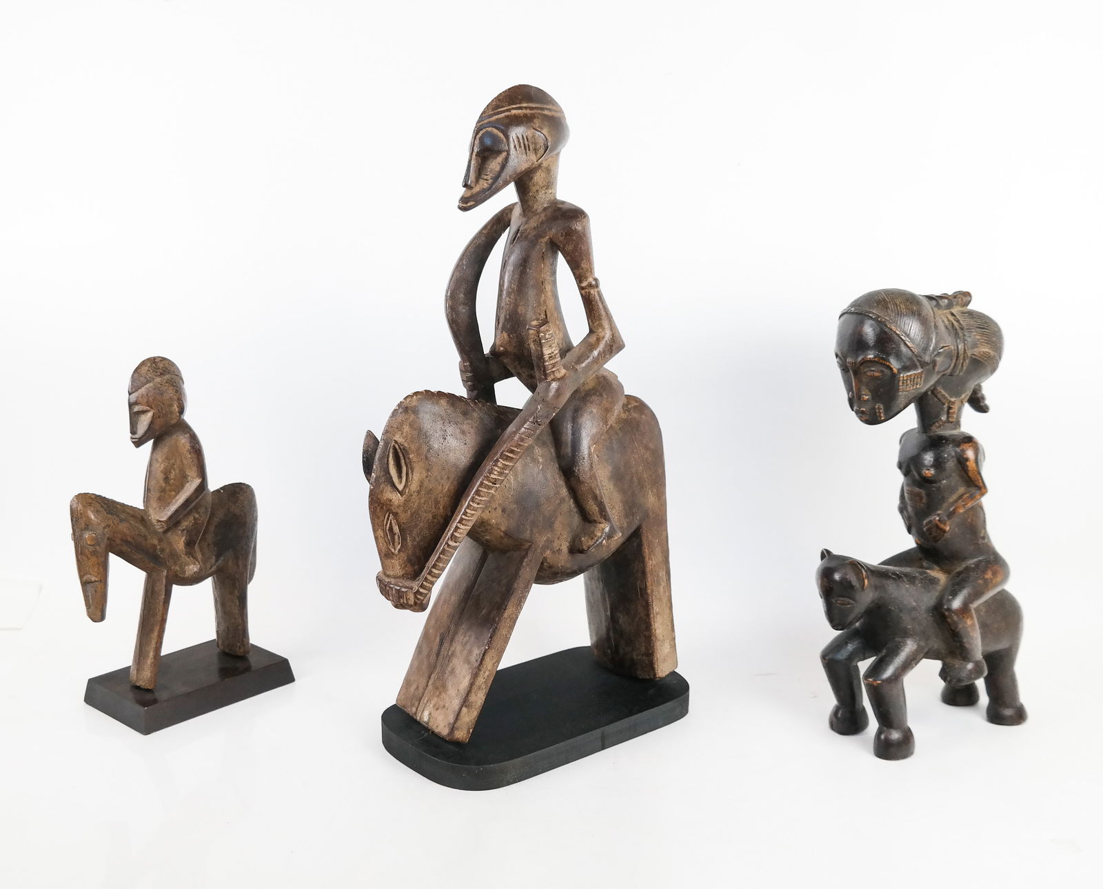 Group of 3 West African Equestrian Figures (1 of 12)