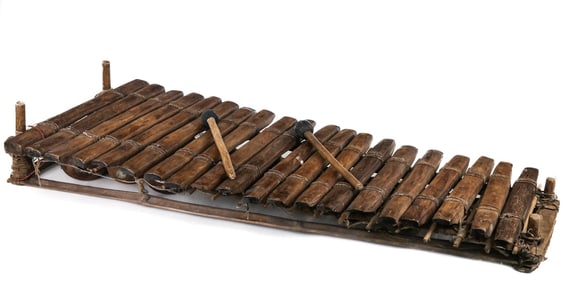 Early 20th C. West African Balafon (Xylophone)