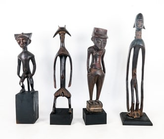 2 Mumuye African Abstract Figures, & Others (4)
