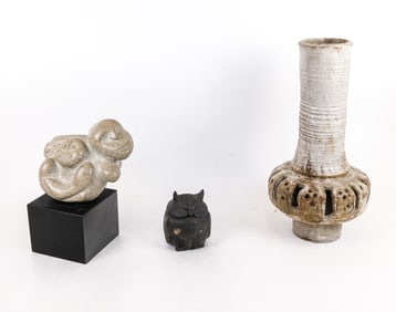Group of 3 Decorative Articles