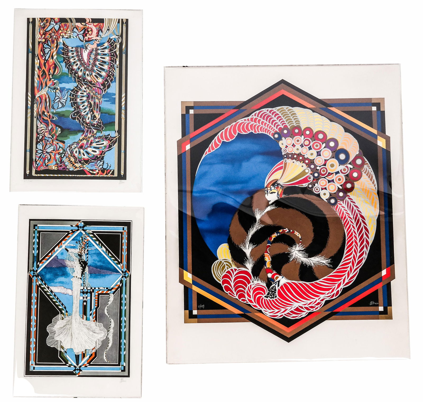 Three Jean-Francois IBOS Lithographs, 3 (1 of 16)