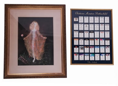 Leonor FINI Two Framed Posters