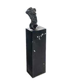 Bronze Torso on an Iron Base
