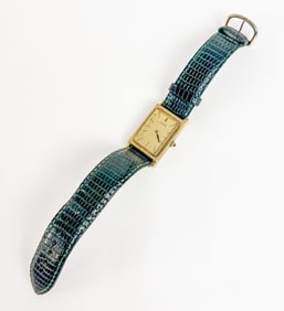 Corum Gold and Leather Wristwatch