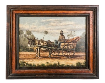 William Aiken Walker attrib. Oil on Panel