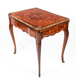 Louis XV Marquetry Games Table