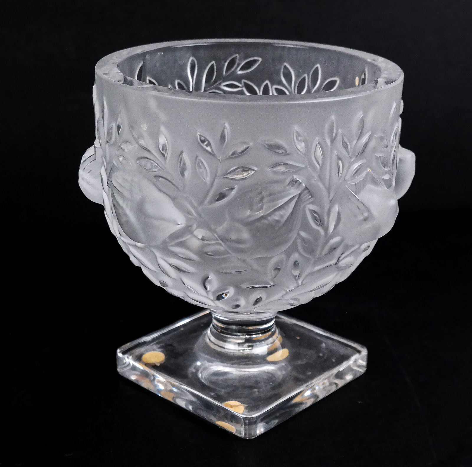 Lalique "Elisabeth" Frosted Crystal Vase (1 of 8)
