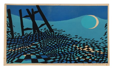 Nemesio Antunez Silkscreen on Paper