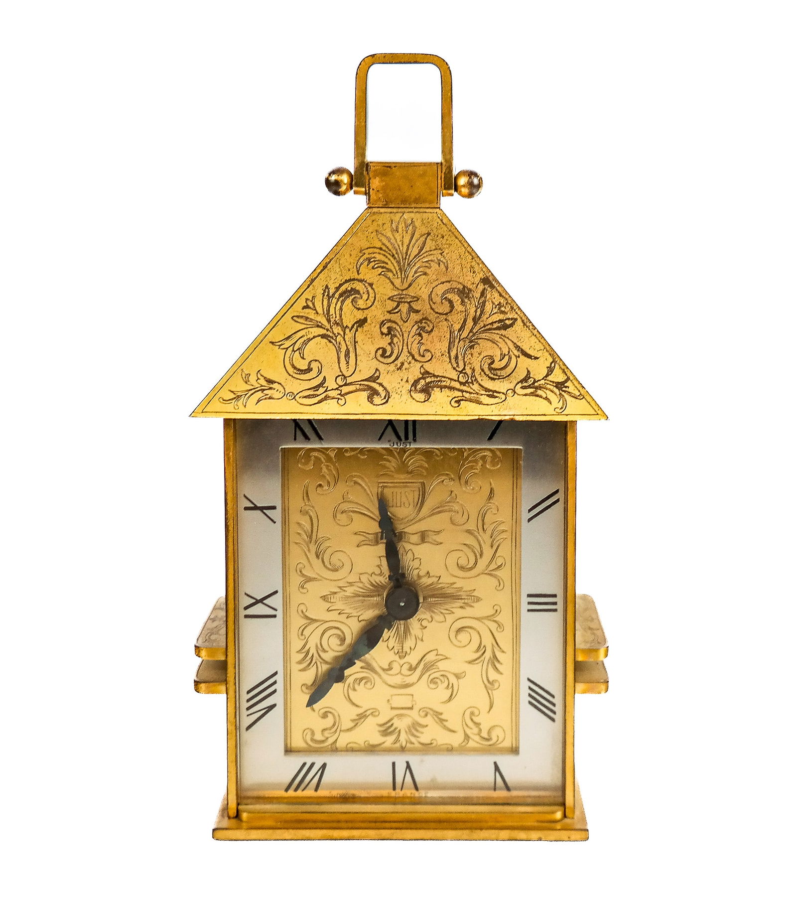 Just Gilt Metal Carriage Clock (1 of 13)