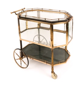 Hollywood Regency Bar or Tea Cart