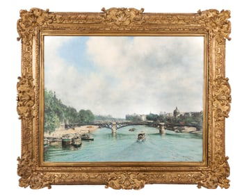Alexis VOLLON: "Pont du Carrousel" - O/C