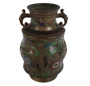 Chinese Cloisonne Vase