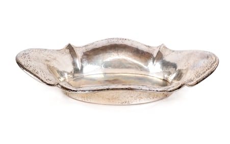 German Silver .835 Quality Bread Bowl