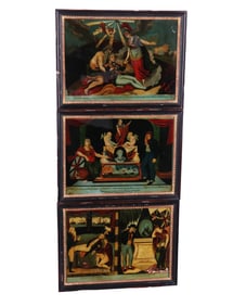 Mezzotint Eglomise Honoring Admiral Lord Nelson, 3