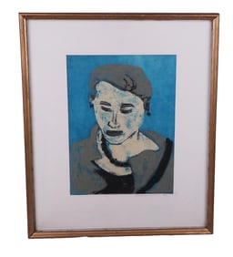 Michael Solomon Subway Series Portrait, Clay cut
