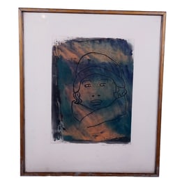 Michael Solomon Subway Series Portrait, Clay cut