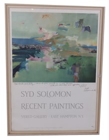 Syd Solomon Signed Poster