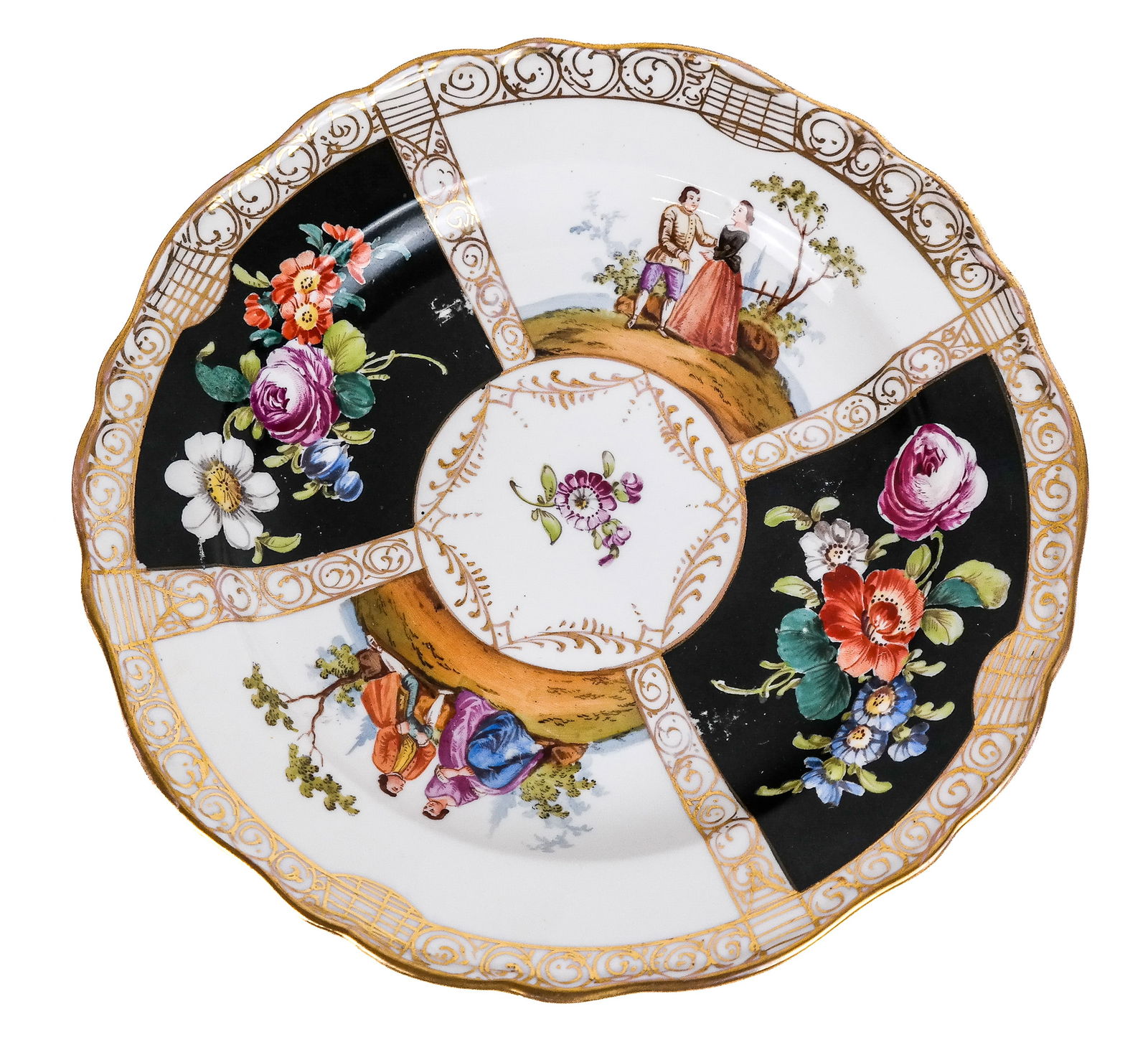 Meissen and Other Lunch Plates, 16 (1 of 19)