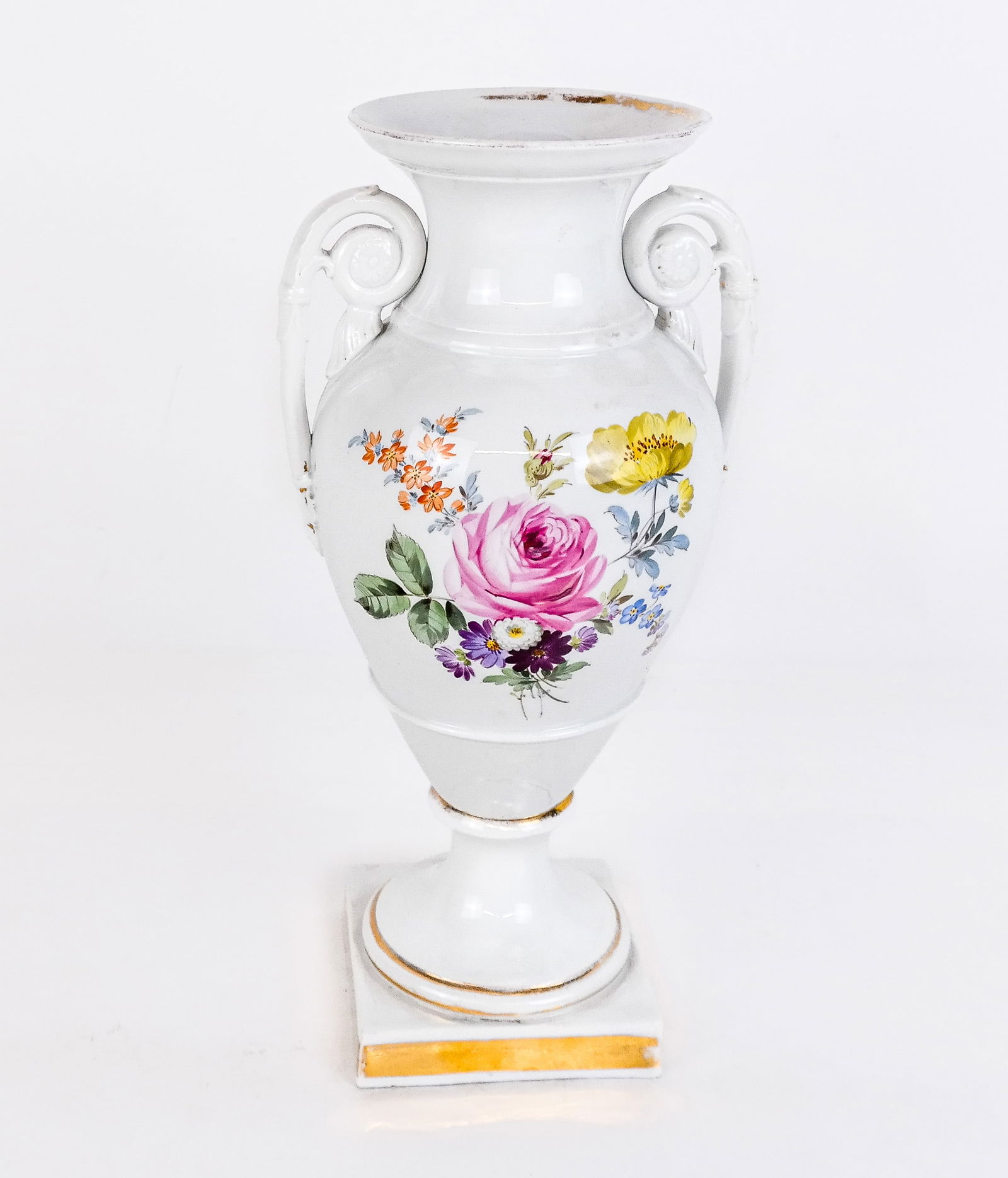 Meissen Floral Decorated Vase (1 of 8)